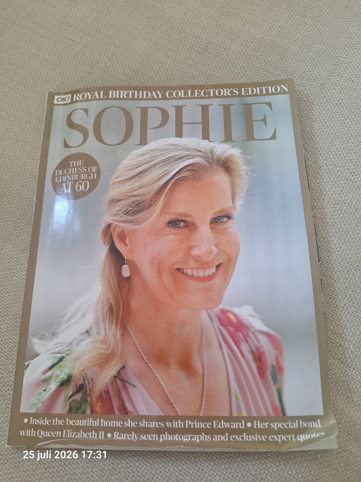 Sophie Engels Koningshuis, Ophalen of Verzenden, Gebruikt, Buitenland, Tijdschrift of Boek