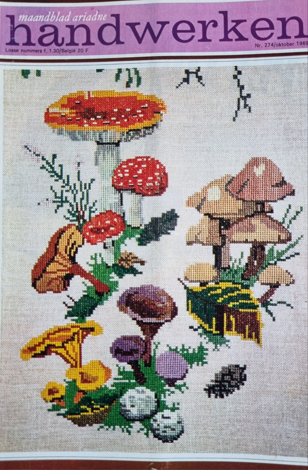 Ariadne handwerk bladen1966/ 1970, Ophalen of Verzenden
