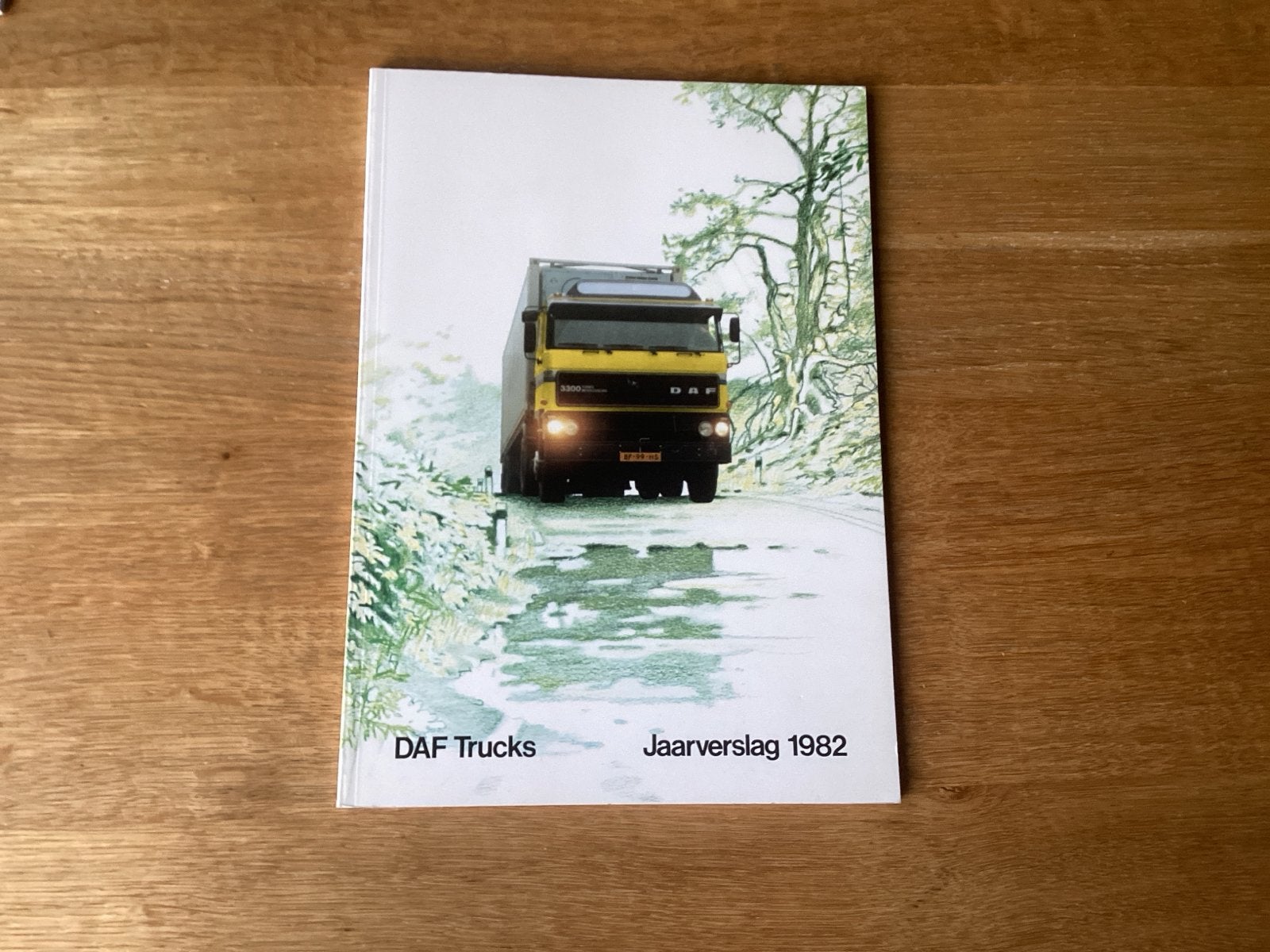 DAF Trucks Jaarverslag 1982 - Zeldzaam verzamelobject, Boeken, Ophalen of Verzenden, Zo goed als nieuw, Overige merken