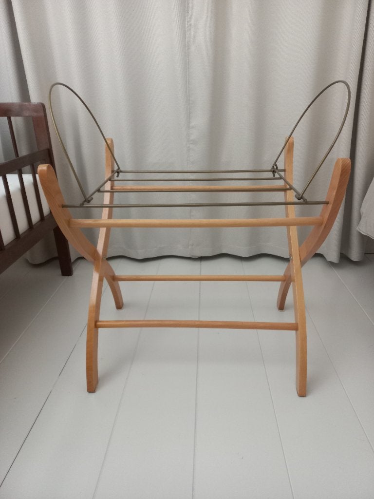 Standaard voor mozesmandje /  babywieg, Ophalen, Zo goed als nieuw, Wieg