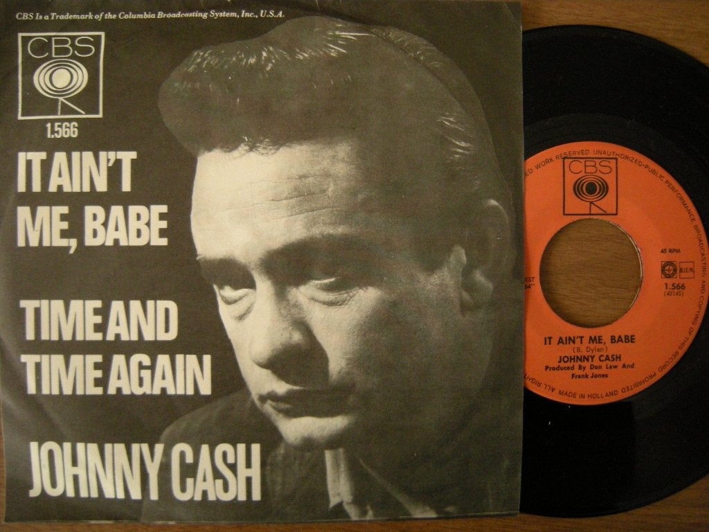 Johnny Cash (It Ain't Me, Babe), Gebruikt, 7 inch, Ophalen of Verzenden, Country en Western