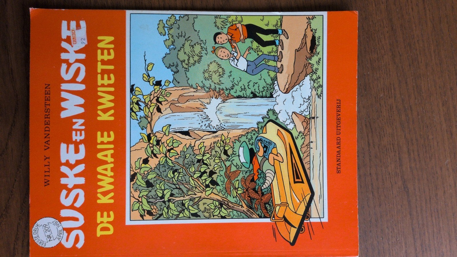 Suske en wiske nr 209, eerste druk, Willy Vandersteen, Eén stripboek, Ophalen of Verzenden, Zo goed als nieuw