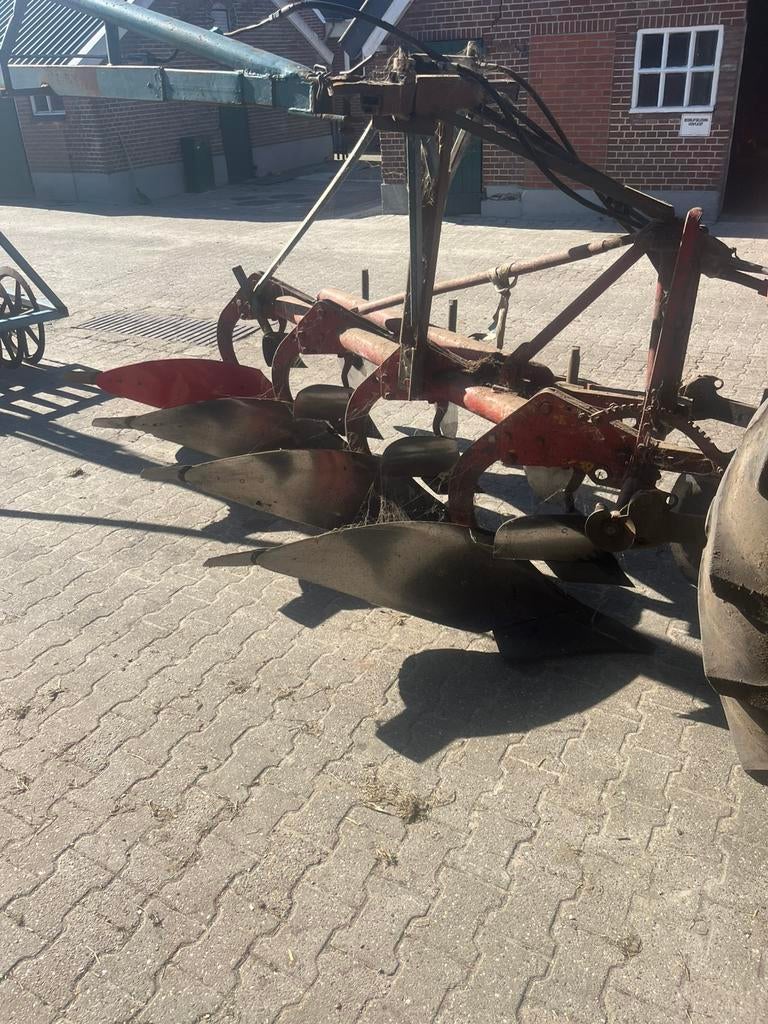 Kverneland 4 schaar ploeg met zibo vorenpakker 16 inch, Ophalen, Grondbewerking