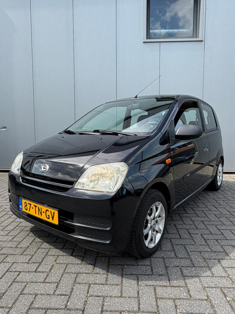 Daihatsu Cuore 1.0 3D 2006 Zwart, Auto's, Daihatsu, Particulier, Cuore, Benzine, A, Hatchback, Handgeschakeld, Origineel Nederlands