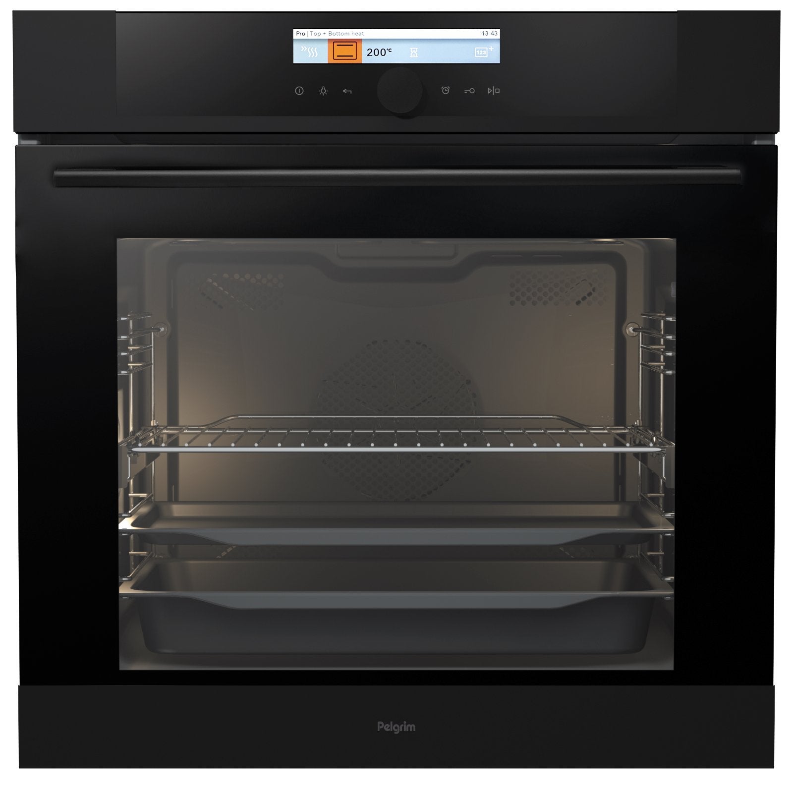 Luxe Pelgrim Inbouw Oven 60cm, Witgoed en Apparatuur, Ovens, Ophalen, Hete lucht, Pelgrim, Zo goed als nieuw