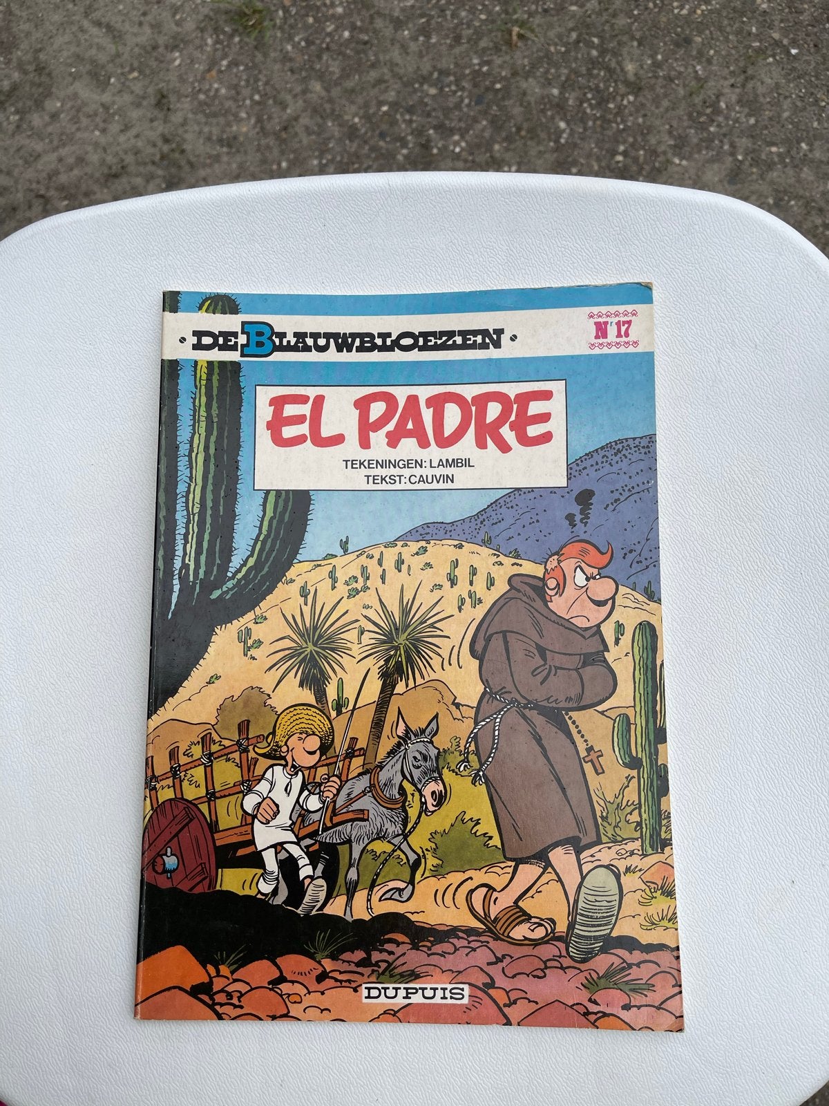 De blauwbloezen el padre 1e druk 1981, Boeken, Ophalen of Verzenden