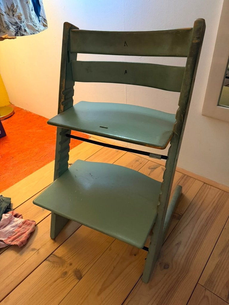 Stokke stoel, 2003, gebruikt, 2 stuks, Ophalen, Gebruikt, Meegroeistoel