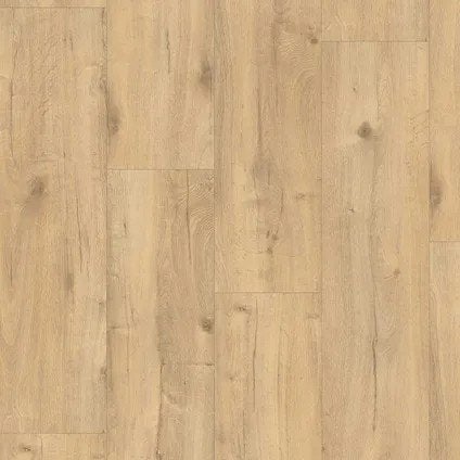 110 m2 Deco Mode 8 mm V groef eikenhout kliklamimaat met ond, 50 tot 150 cm, Nieuw, Ophalen of Verzenden, 10 m² of meer
