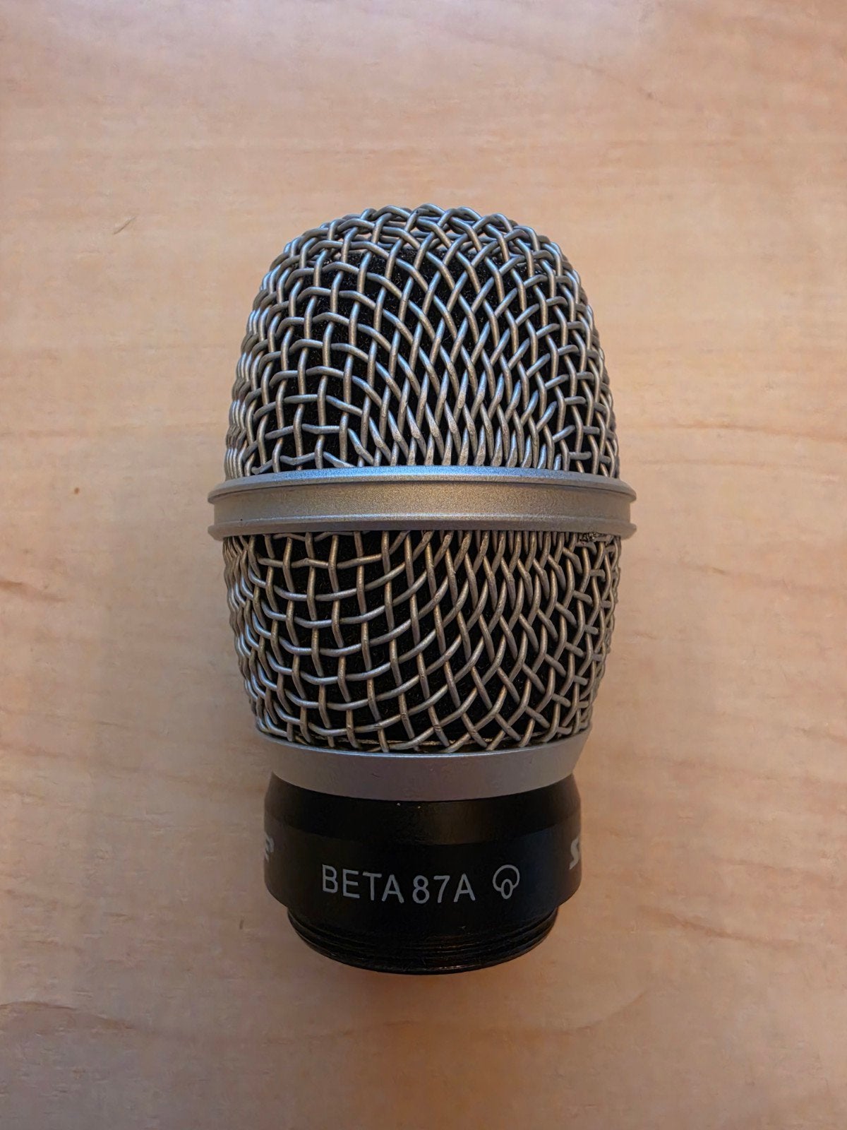 Shure RPW120 Beta 87A Cartridge - Zangmicrofoon, Ophalen of Verzenden, Zo goed als nieuw, Zangmicrofoon, Draadloos