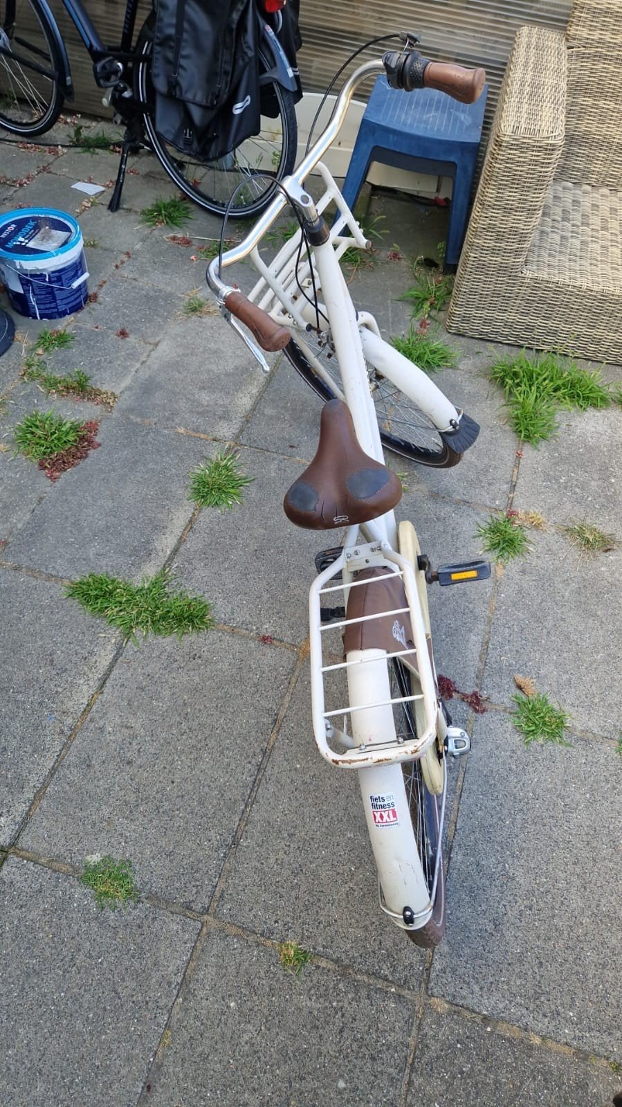 Meisjesfiets Sparta met kapotte versnelling, Ophalen, Sparta, Velgrem, Versnellingen