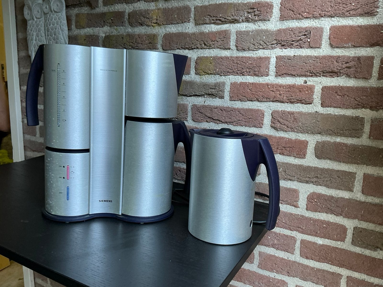 Siemens Design BY F.A Porsche koffieapparaat., Witgoed en Apparatuur, Ophalen of Verzenden, Zo goed als nieuw, Koffiemachine