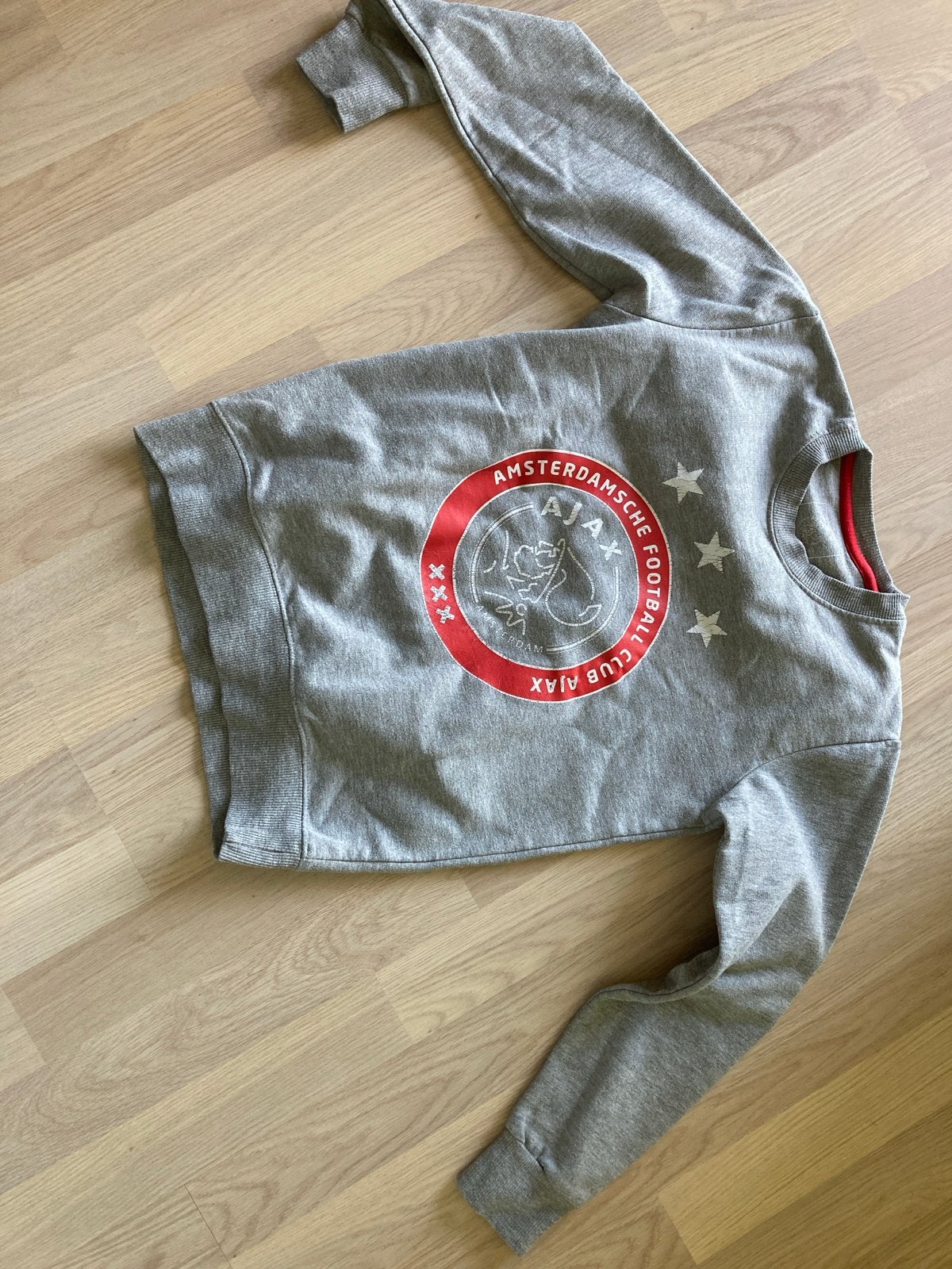 Ajax trui maat 146/152, Ophalen, Gebruikt, Jongen of Meisje, Trui of Vest