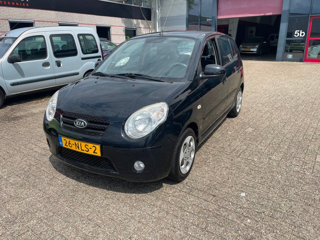 Kia Picanto 1.0 Seven airco, 4 cilinders, 400 kg, Zwart, Origineel Nederlands