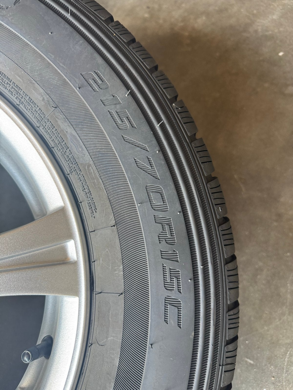 Cooper Evolution Van All Season banden en velgen 215/70R15C, Ophalen, Gebruikt