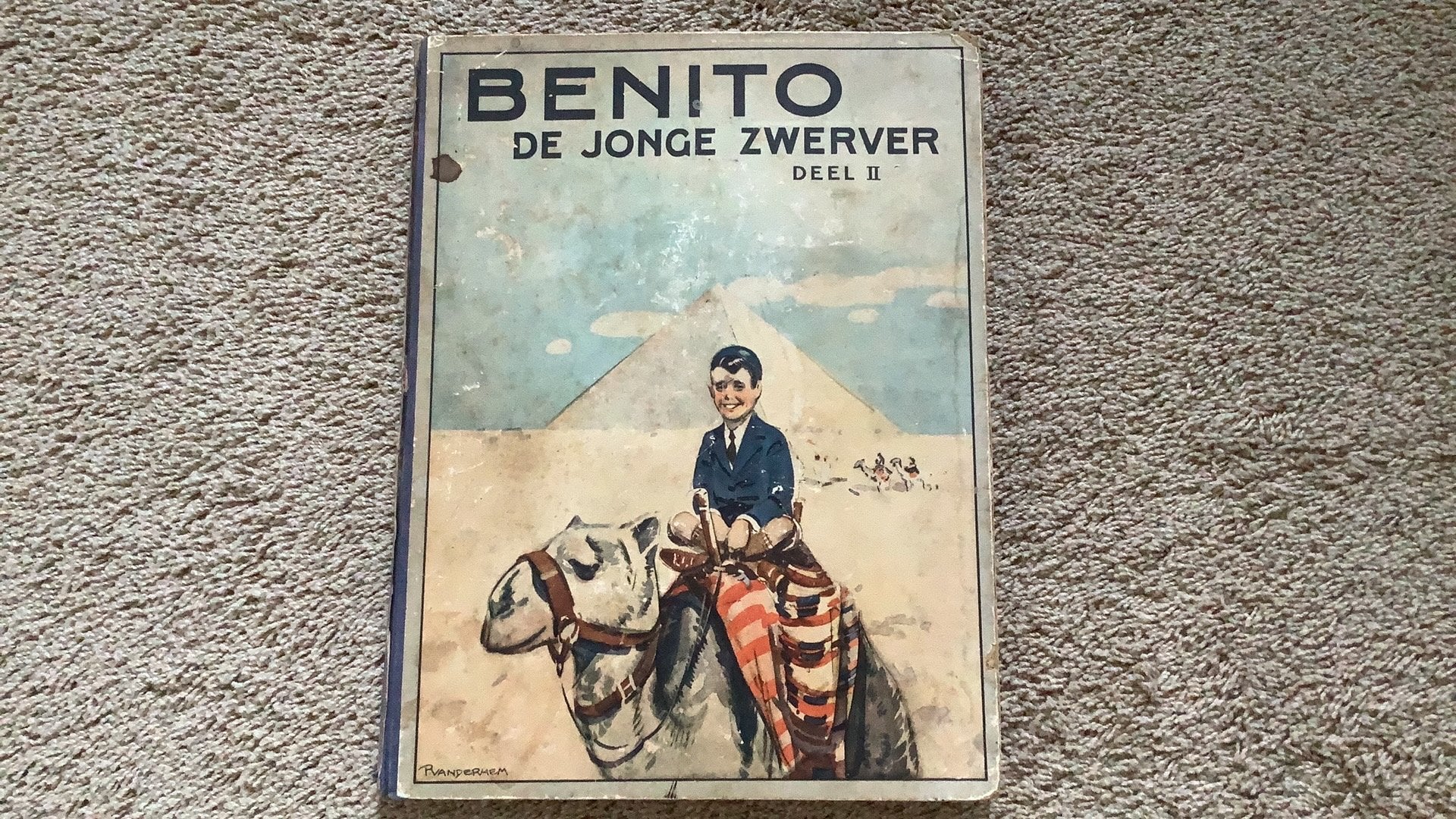 Benito de jonge zwerver, deel II, C.Joh. Kieviet. Compleet, Ophalen of Verzenden, Gelezen, C. Joh. Kieviet, Plaatjesalbum