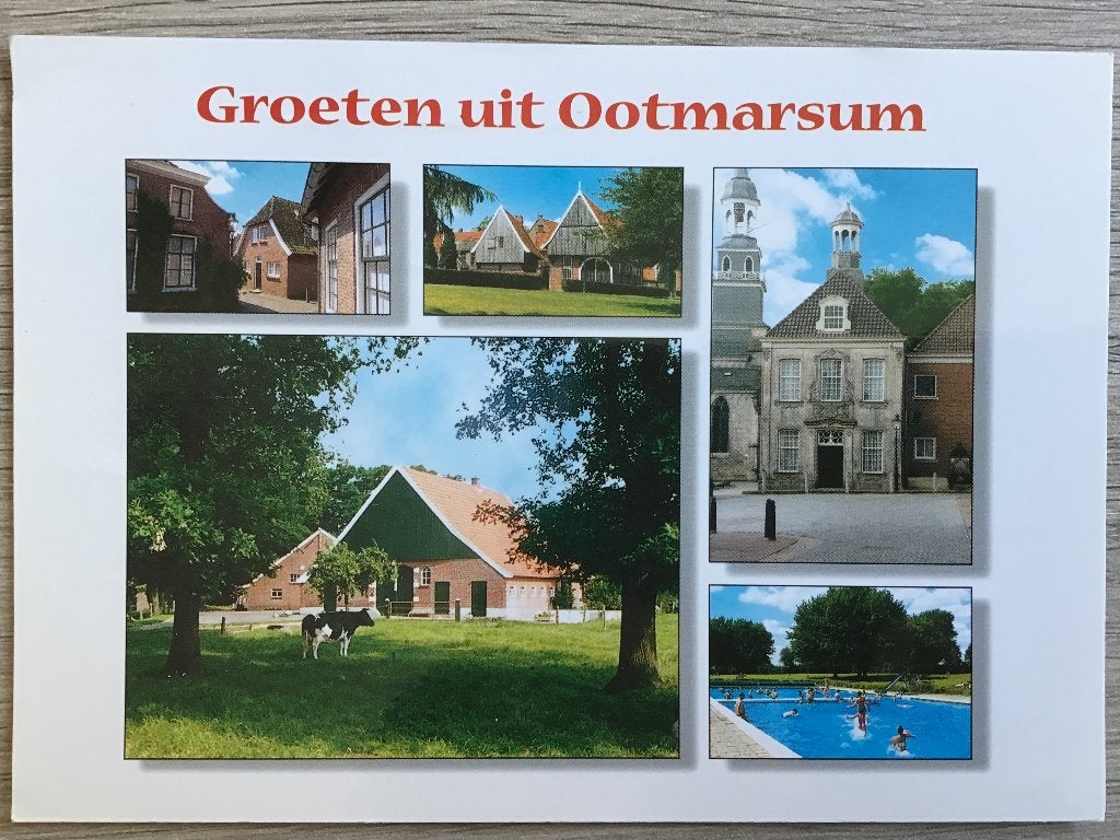 Ansichtkaart Groeten uit Ootmarsum - Gelopen 2002, Ophalen of Verzenden, 1980 tot heden, Gelopen, Overijssel