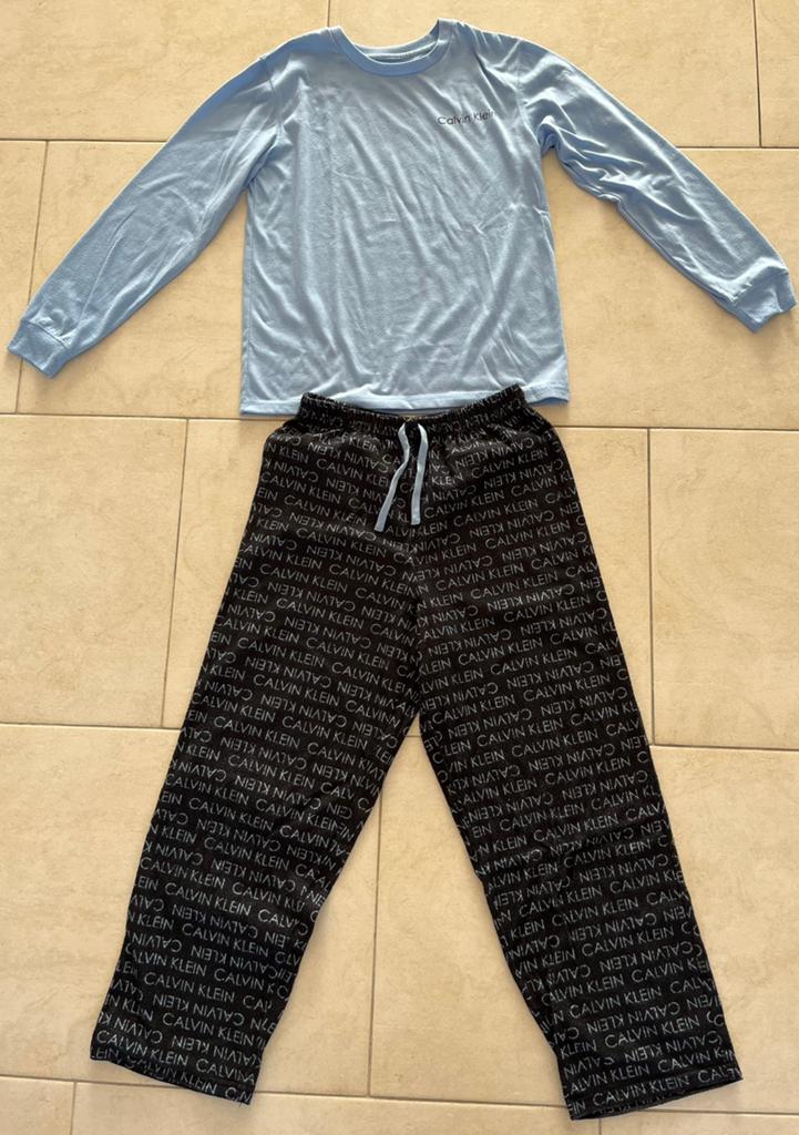 Calvin Klein pyjama maat 152 164 12 14 jaar pj, Kinderen en Baby's, Kinderkleding | Maat 152, Nacht- of Onderkleding, Gebruikt