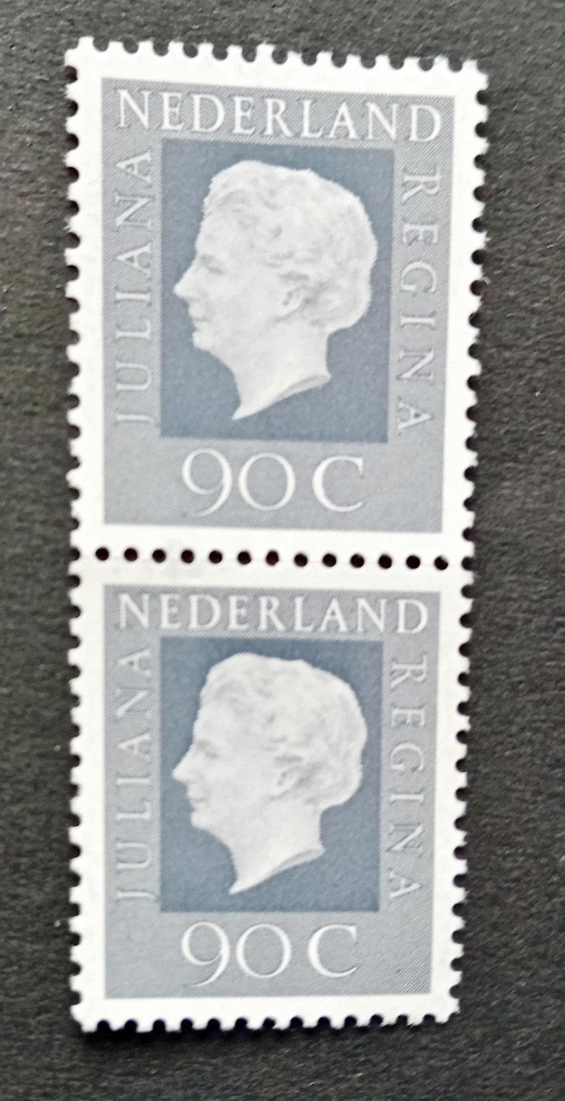 Nederland Juliana Regina 90C postzegels (2 stuks), Postzegels en Munten, Ophalen of Verzenden, Na 1940, Postfris
