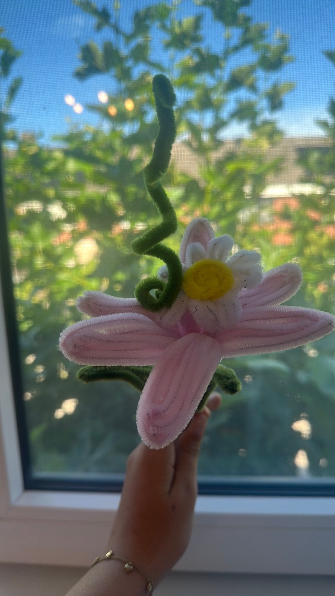 Bloemen, Huis en Inrichting, Binnen, Overige typen, Roze, Overige materialen