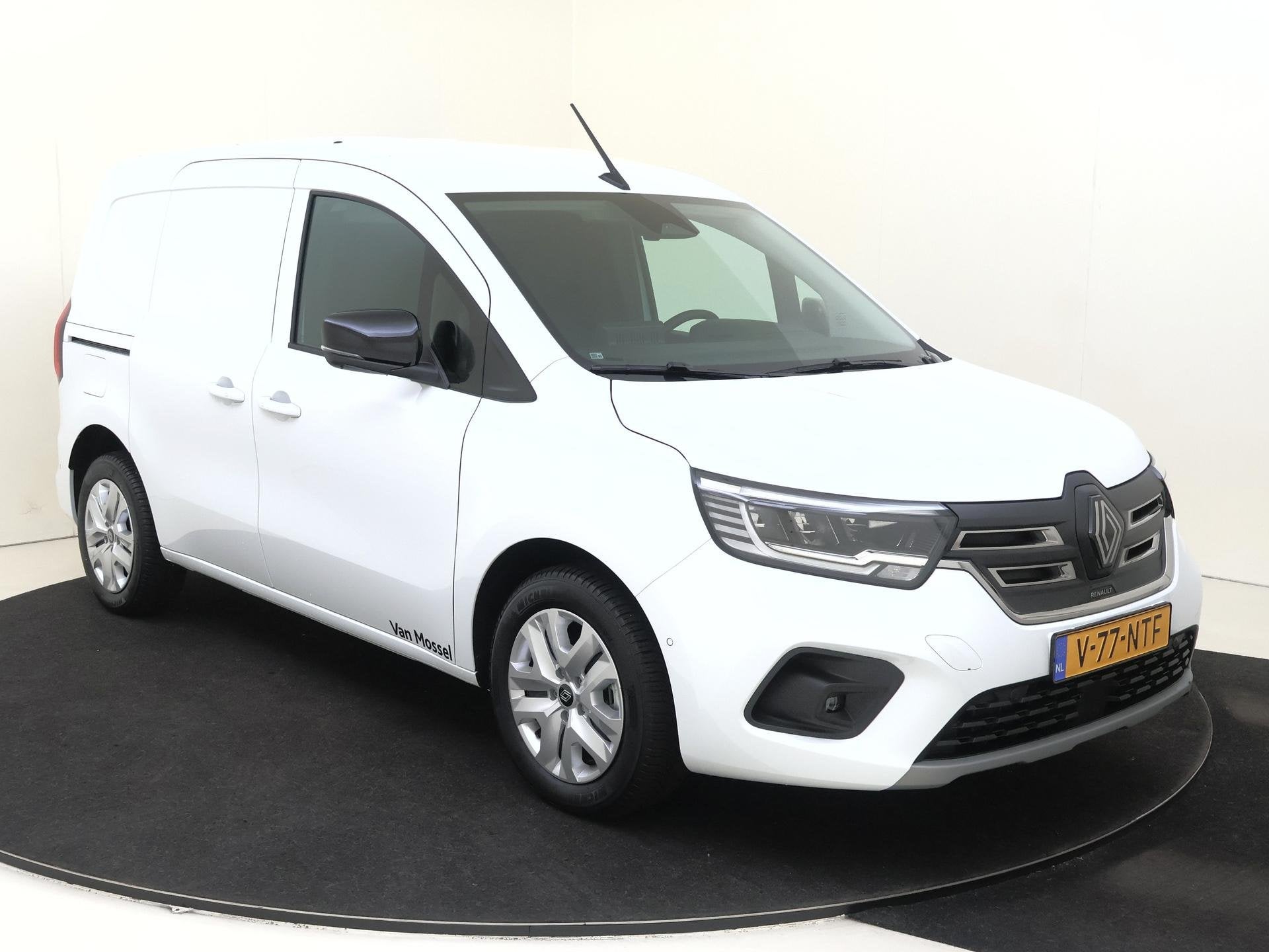 Renault Kangoo E-Tech Extra L1 44 kWh Houten laadvloer en be, Stof, Overige kleuren, Met garantie (alle), Renault