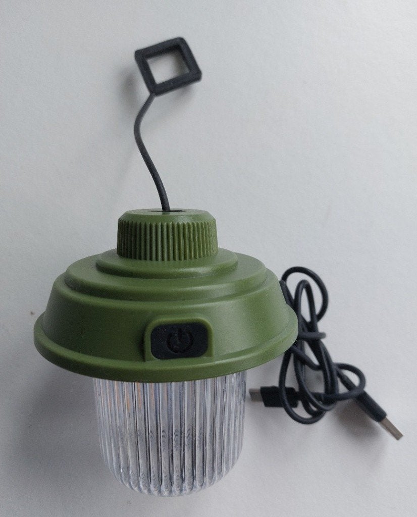 Redcliffs Camping lamp - Oplaadbaar USB-C, 3-standen, Ophalen of Verzenden, Zo goed als nieuw