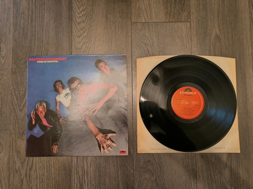 Lp doctors of madness sons of survival, Ophalen of Verzenden, 12 inch, Poprock