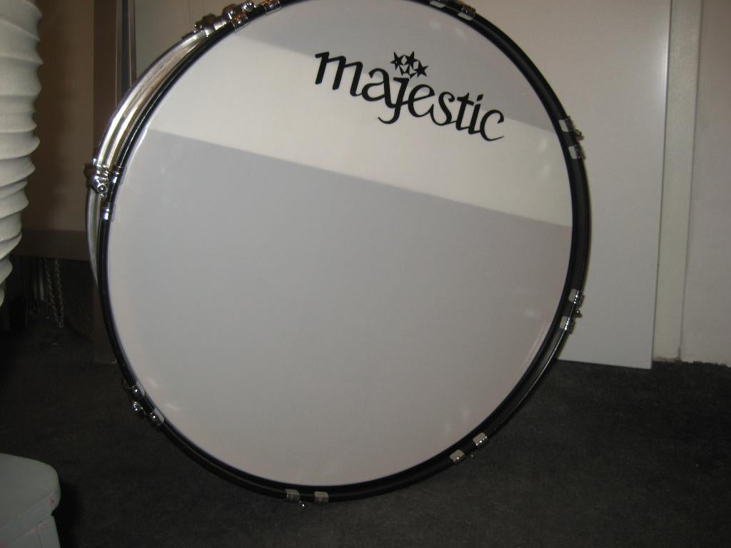 Marching Bassdrum VDG Majestic van der Glas, Muziek en Instrumenten, Ophalen of Verzenden, Gebruikt, Drums of Percussie