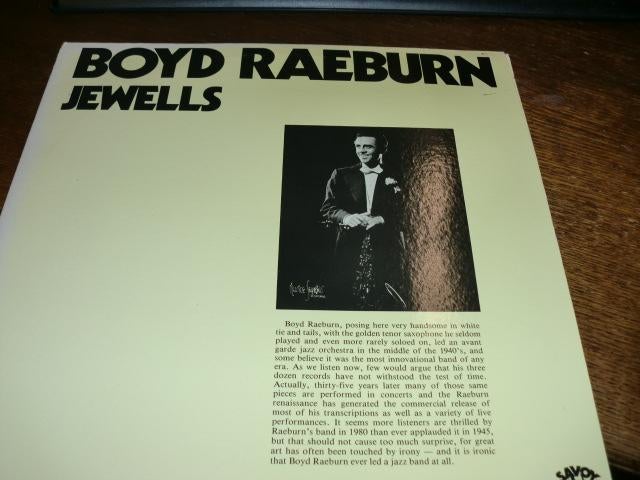 Boyd Raeburn ‎– Jewells  1945-1949   Savoy  2LP   US, Cd's en Dvd's, Ophalen of Verzenden, Zo goed als nieuw, 1940 tot 1960, 12 inch