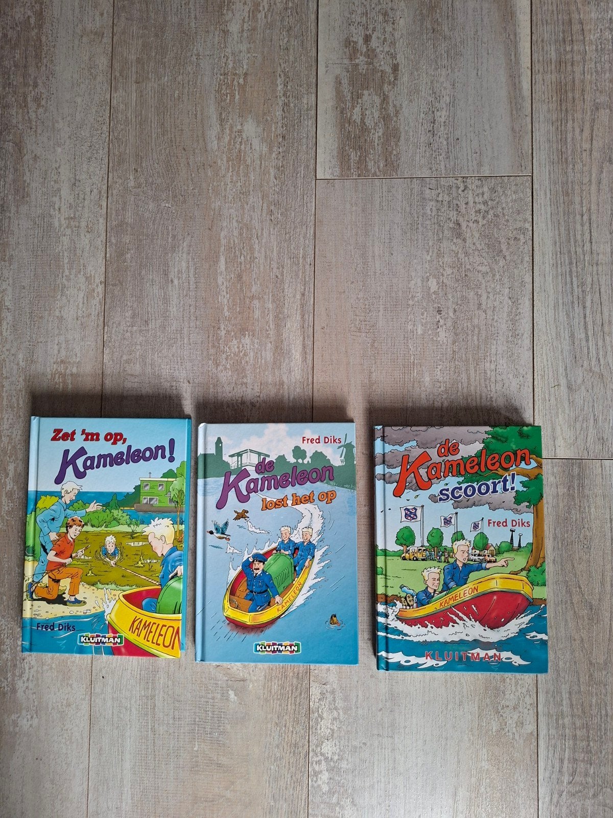 3 Kameleon boeken Fred Diks - 1e druk, als nieuw, Ophalen of Verzenden