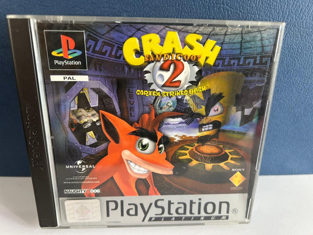 Crash Bandicoot 2 Platinum / Playstation 1 / PS1 / ps1, Spelcomputers en Games, Avontuur en Actie, 1 speler, Ophalen of Verzenden