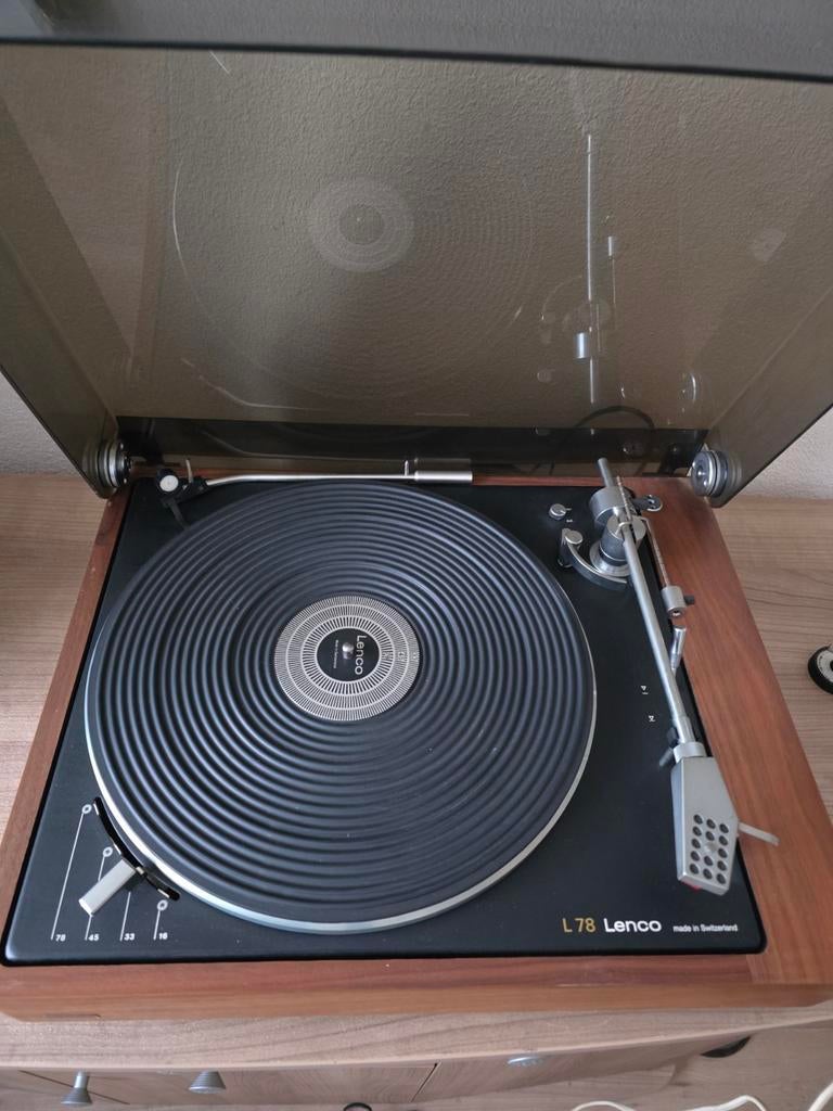 Lenco L78 Platenspeler - Made in Switzerland, Ophalen, Gebruikt, Platenspeler, Overige merken