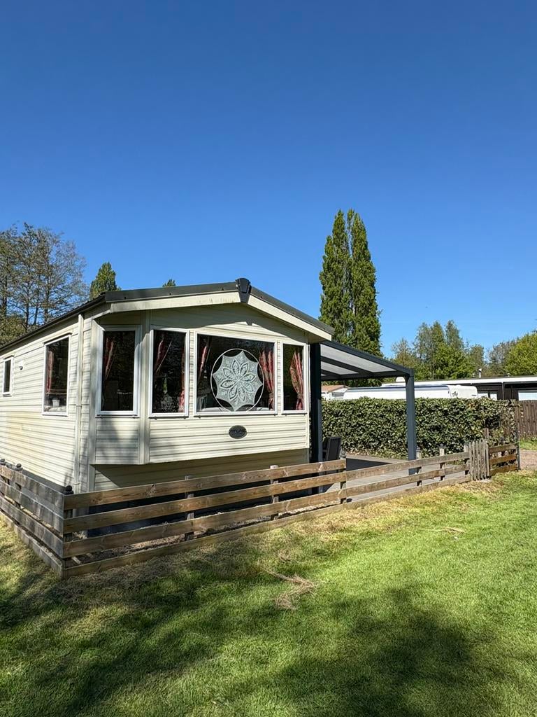 Tekoop: stacaravan camping “Seveningen”, Caravans en Kamperen, Stacaravans, Tot en met 6