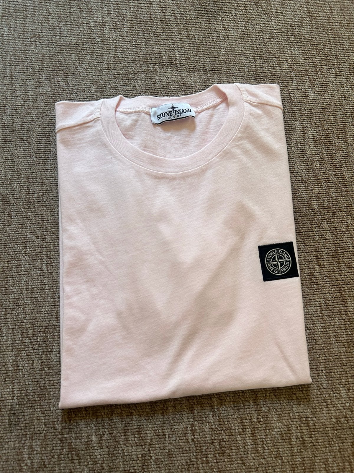 Stone Island T-shirt Lichtroze Maat 170 - Nieuw met bon, Ophalen of Verzenden, Nieuw, Jongen of Meisje, Shirt of Longsleeve