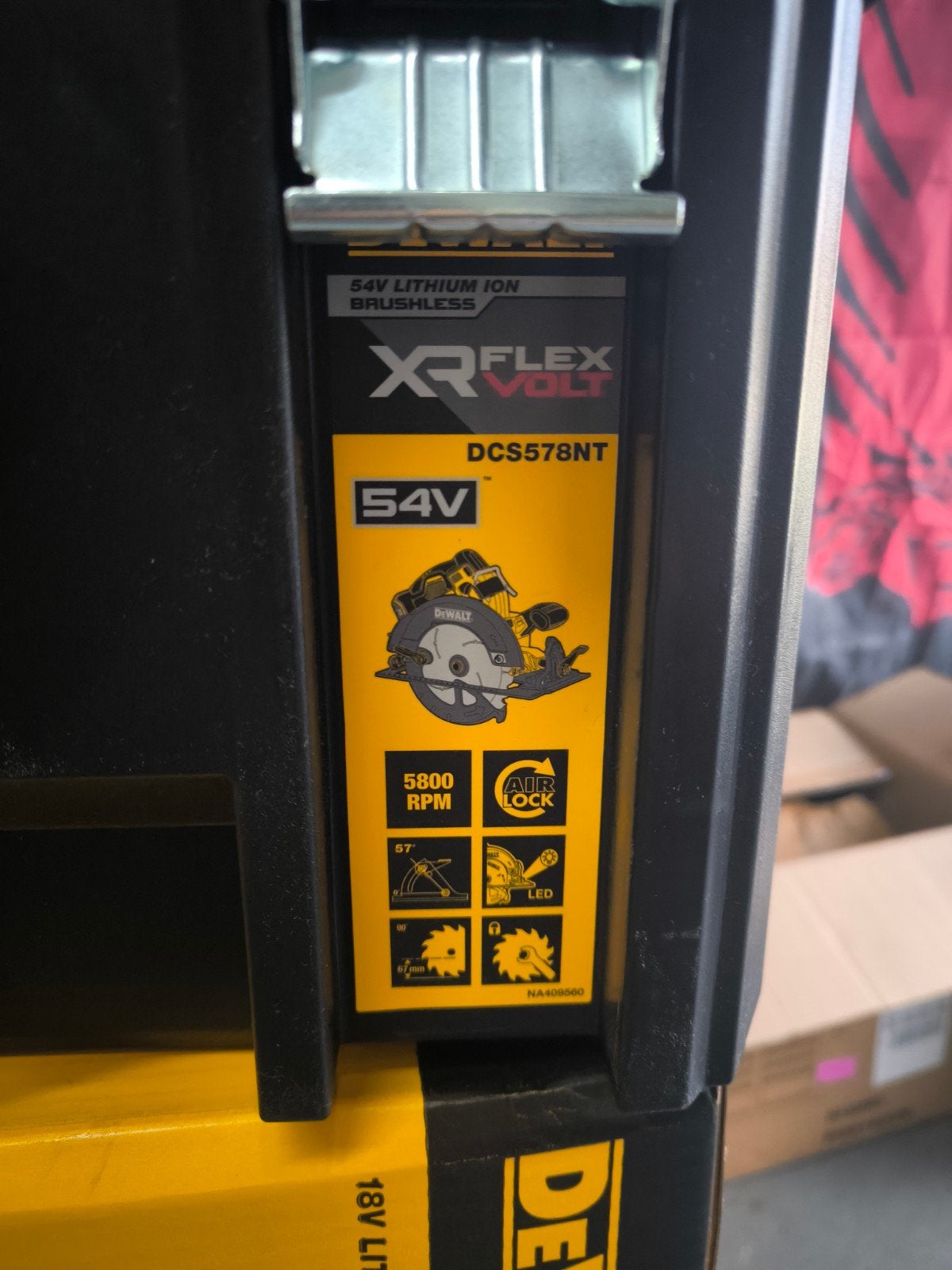 DeWalt DCS578x2 XR FlexVolt 54V Cirkelzaag (Nieuw), Ophalen, Cirkelzaag, DeWalt, 70 mm of meer