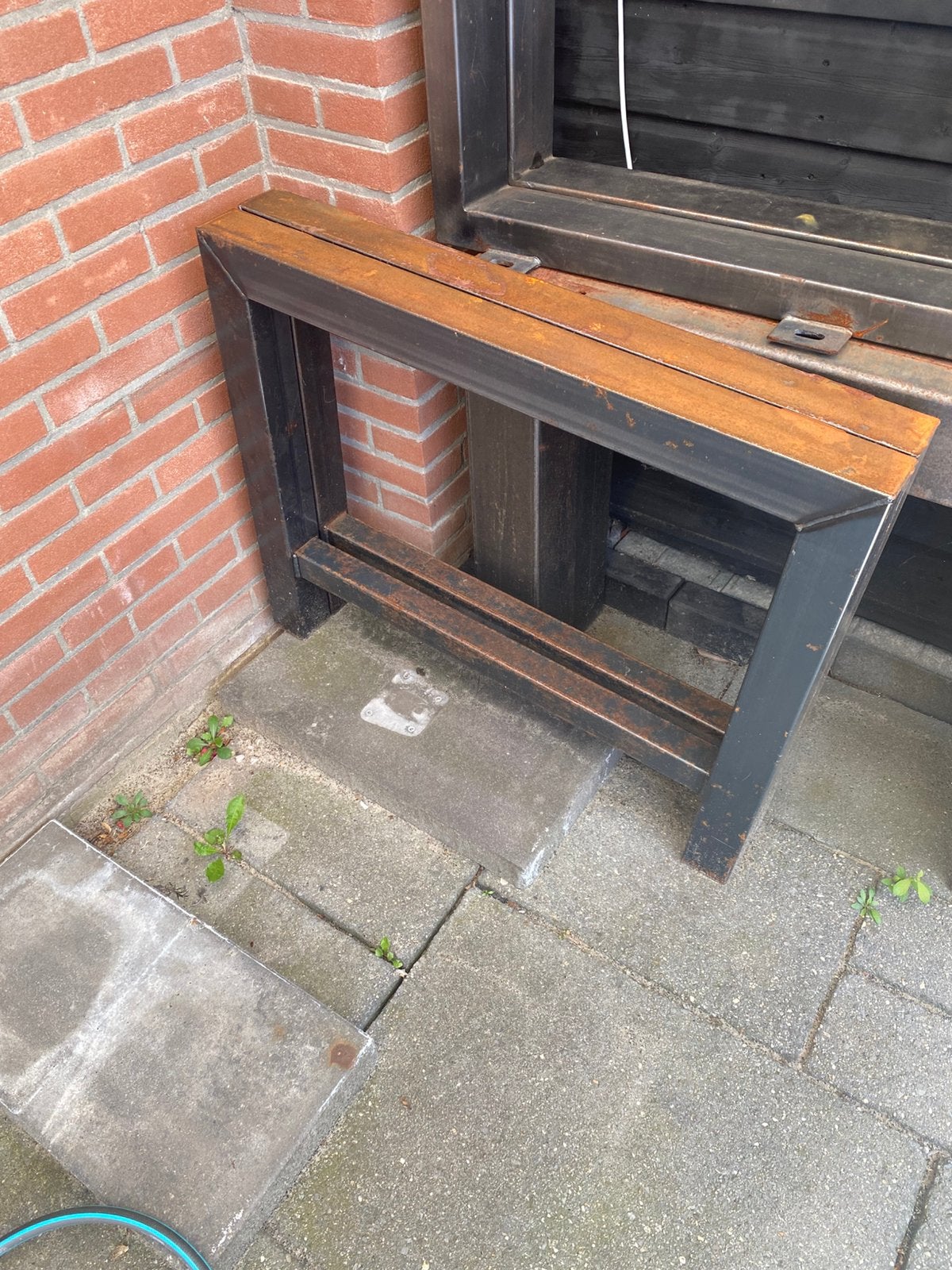 Robuuste Industriële Tafelpoten, Ophalen, Tafelpoot, Gebruikt, 50 tot 100 cm