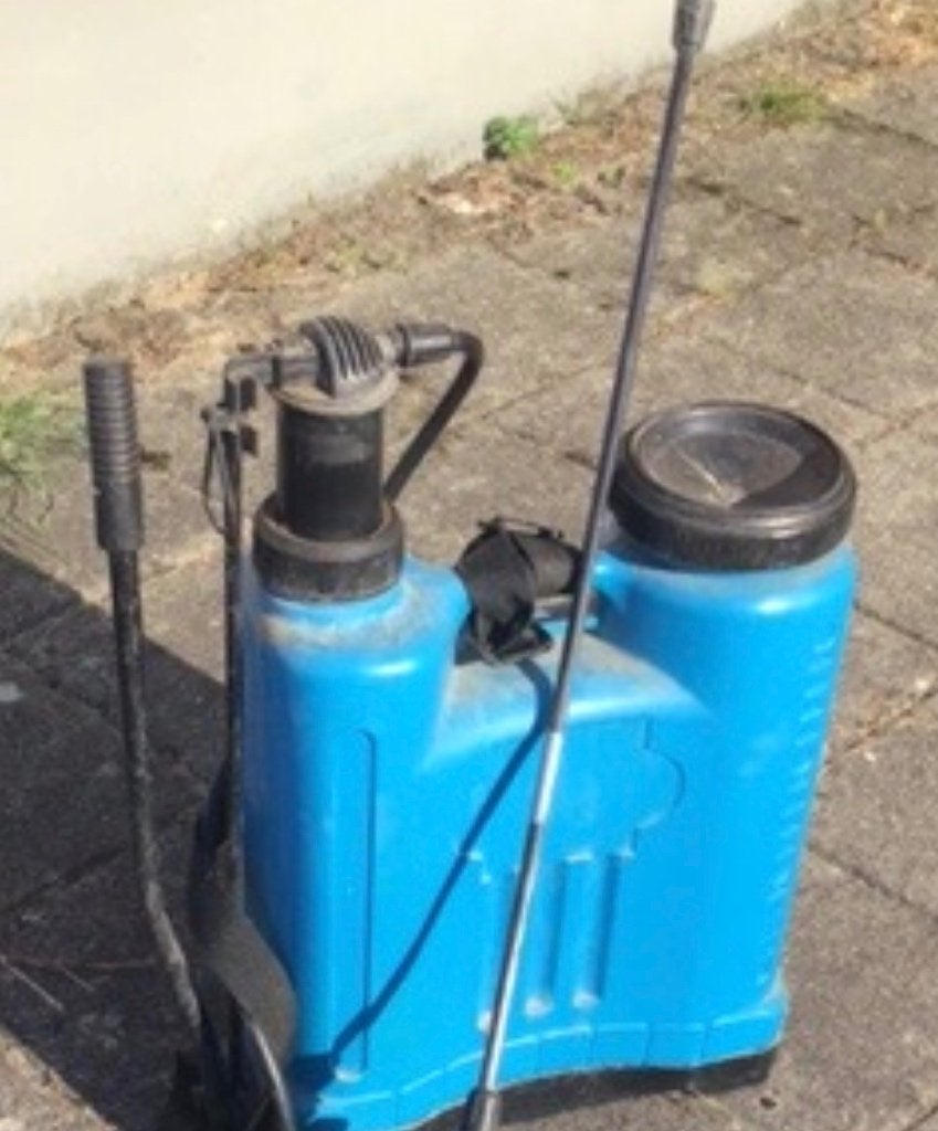Airpress- Compressor -rugspuit, Tuin en Terras, Hand-tuingereedschap, Ophalen, Gebruikt, Overige soorten