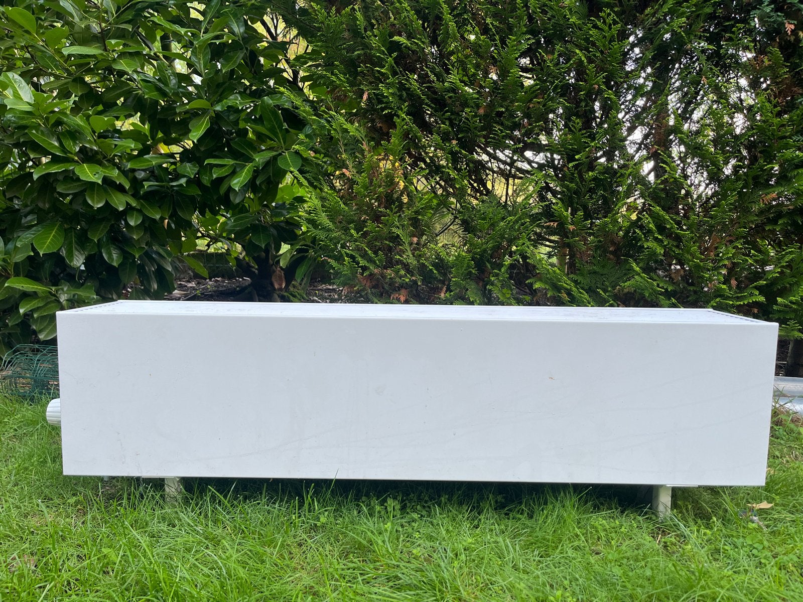 CV convector radiator 120 cm met thermostaatknop, Ophalen, 30 tot 80 cm, Gebruikt, Radiator