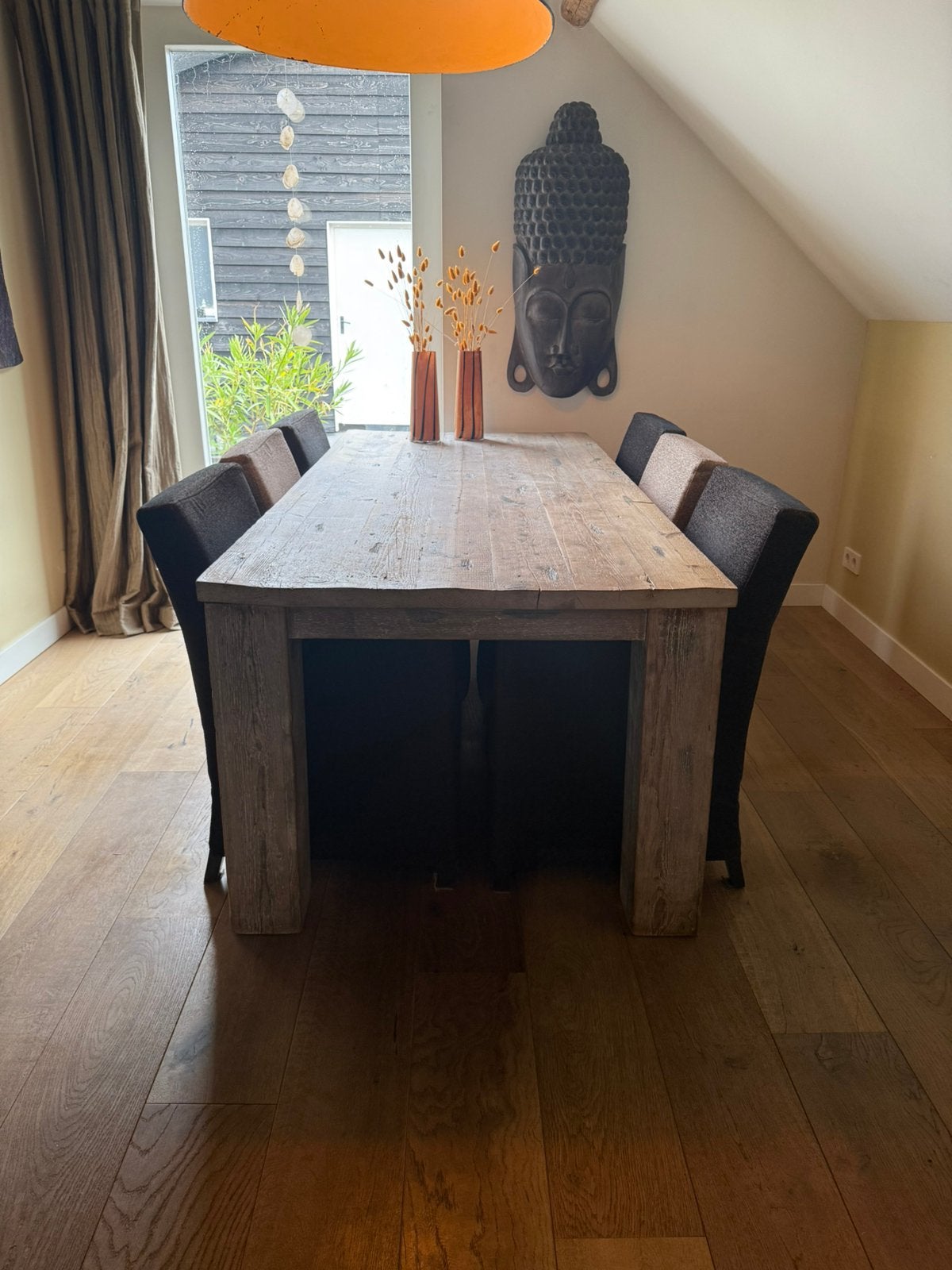 Mooie nette eethoek, Ophalen, Gebruikt, Landelijk, 4 tot 6 stoelen