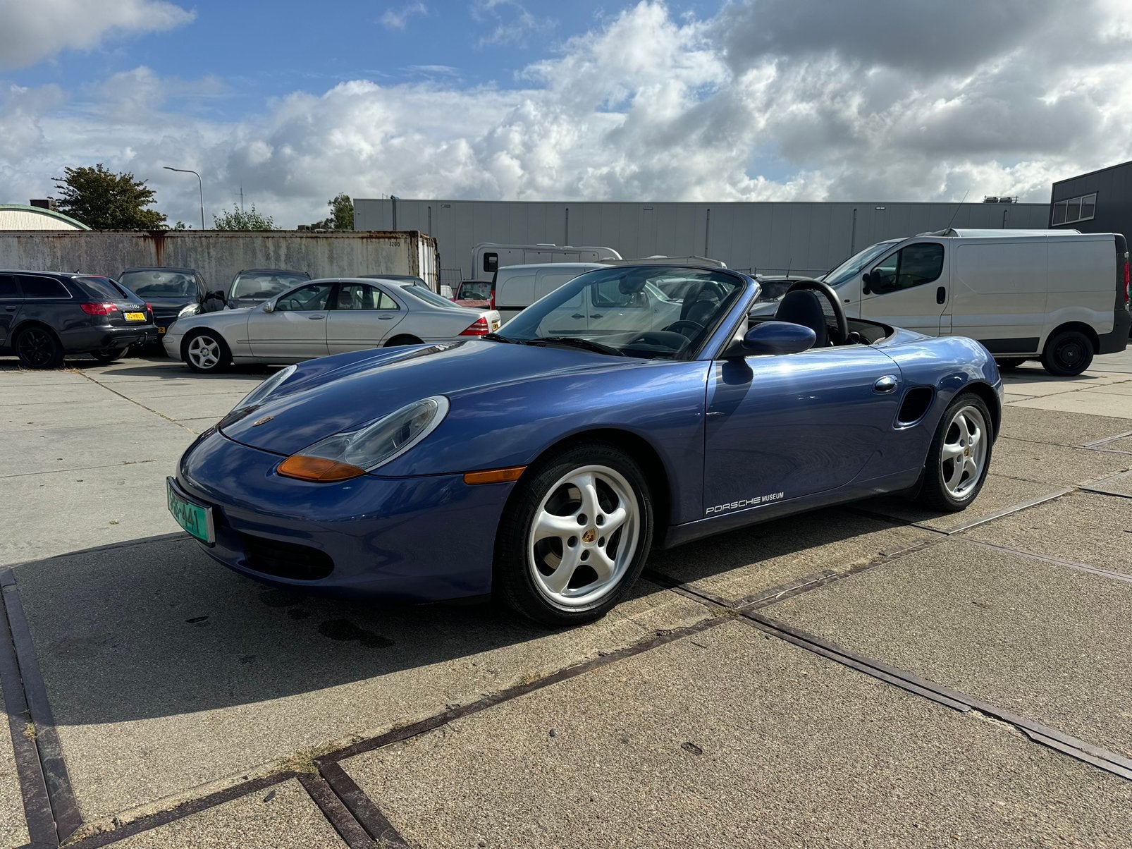 Porsche boxter met hardtop!!
