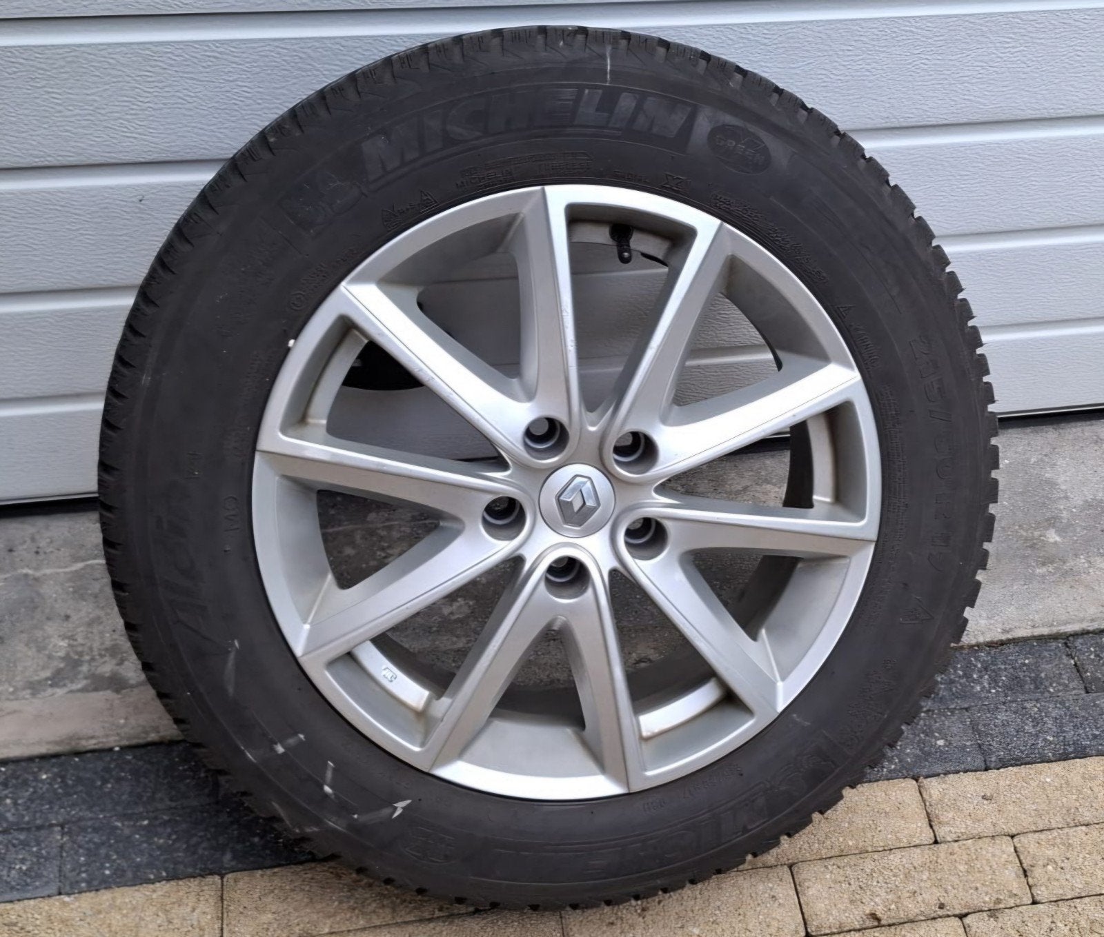 Michelin Winterbanden met Velgen 215/60R17 96H, Ophalen of Verzenden, Gebruikt