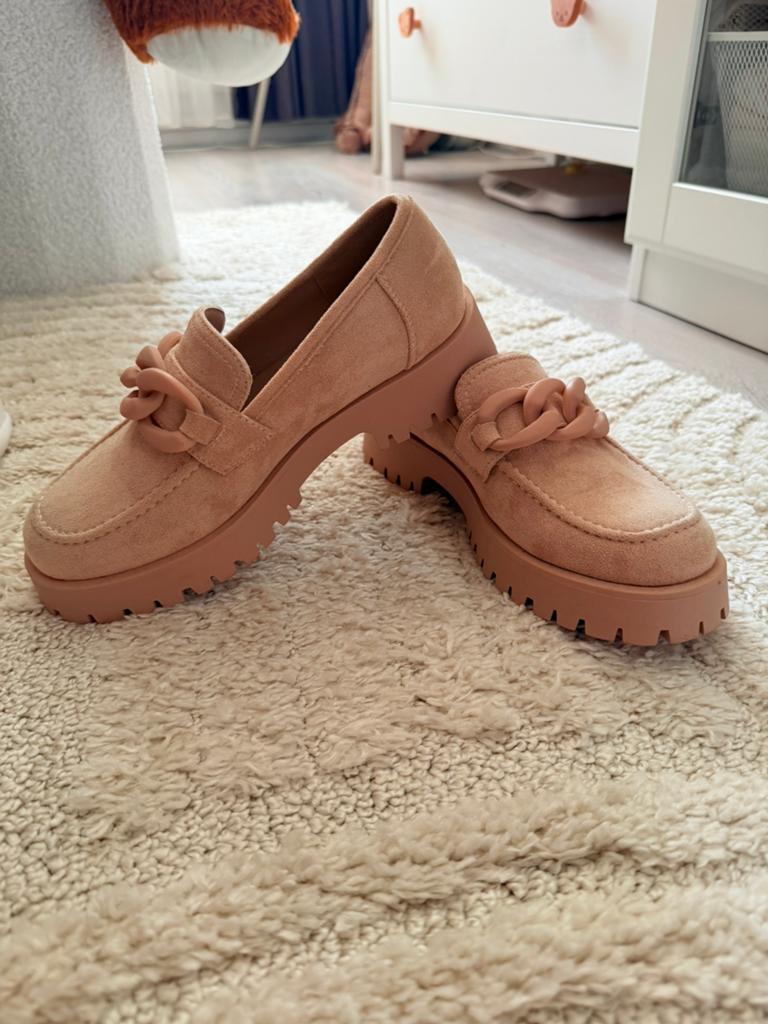 loafers, Ophalen, Nieuw, Instappers, Beige