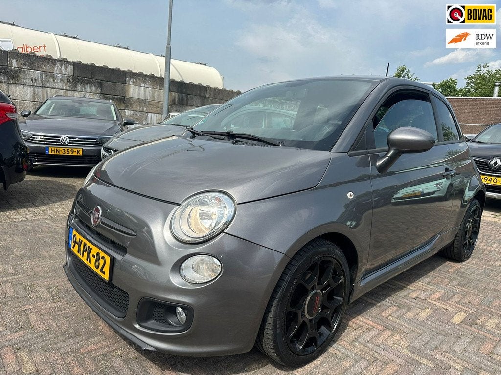 Fiat 500S 0.9 TwinAir CLIMA/ LEER/ ZEER NETTE AUTO!, Voorwielaandrijving, Euro 5, 86 pk, Gebruikt