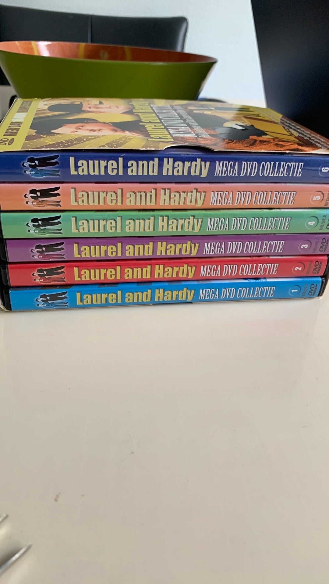 Dvd box Laurel en Hardy, Alle leeftijden, Ophalen of Verzenden, Zo goed als nieuw, Overige genres