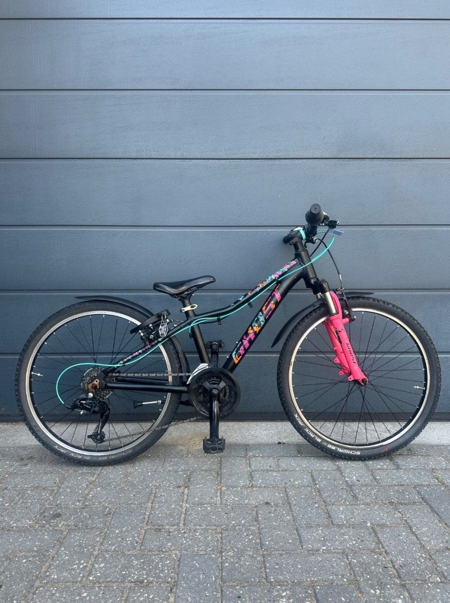 Ghost Kato Mountainbike Meisjes Zwart 32cm, Fietsen en Brommers, Fietsen | Mountainbikes en ATB, Gebruikt, -, -, -