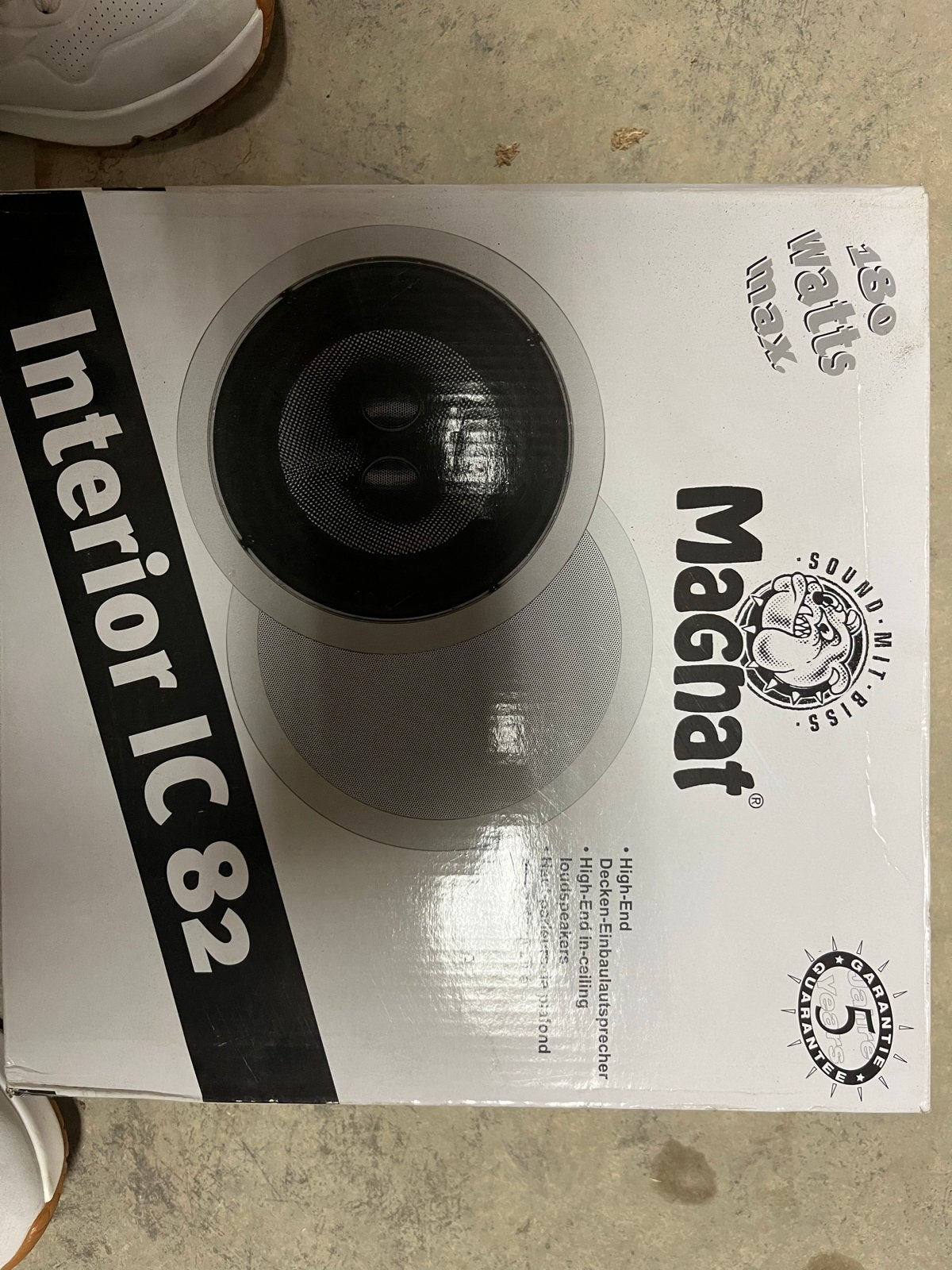 Magnat Interior IC 82 Inbouw Luidspreker - Nieuw in Doos, 150 watt of meer, Magnat, Overige typen, Nieuw