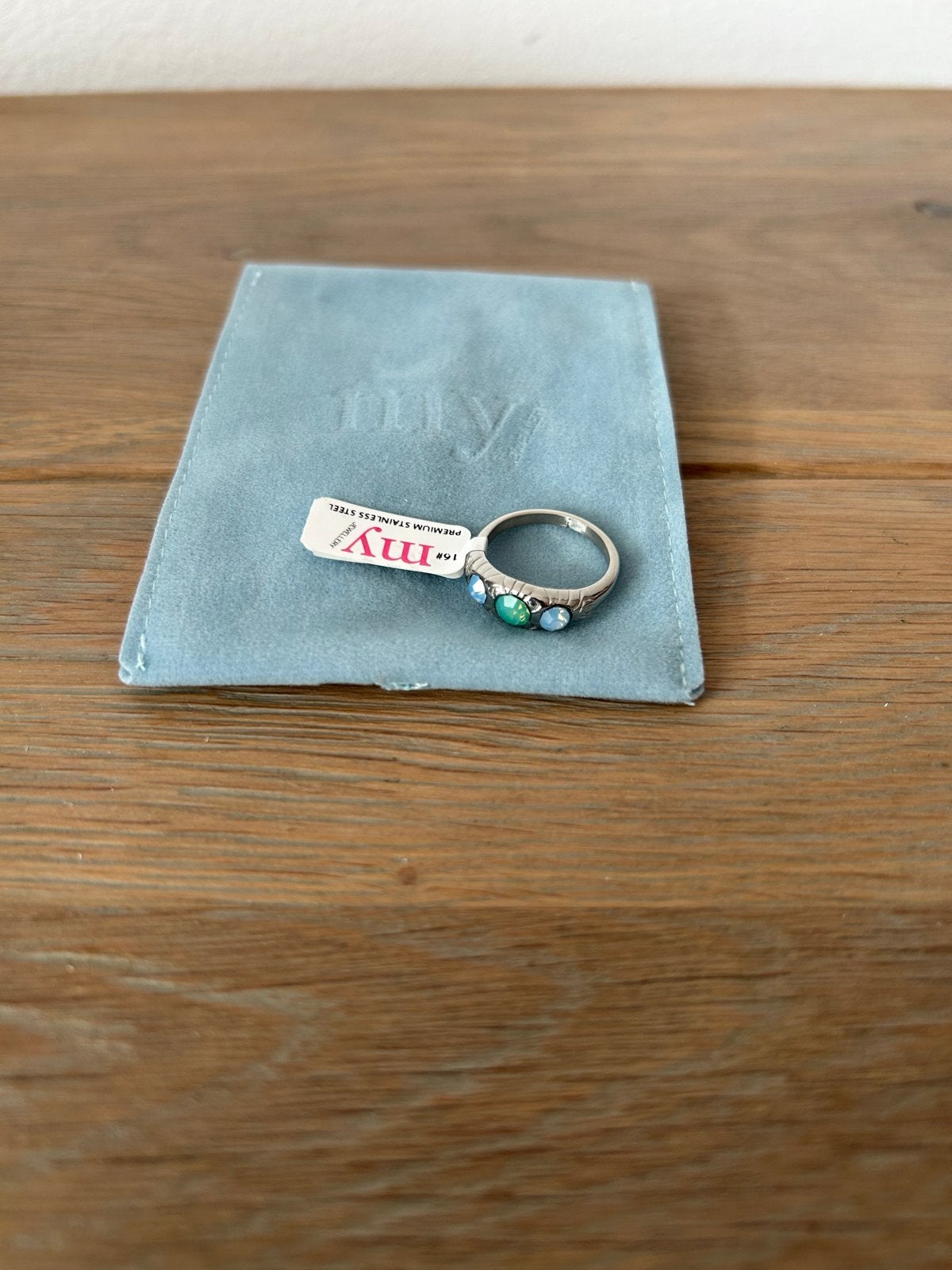 Nieuw My Jewellery ring met steentjes -50% nu voor €19,99, Sieraden, Tassen en Uiterlijk, Ringen, IJzer of Staal, Nieuw, Ophalen of Verzenden