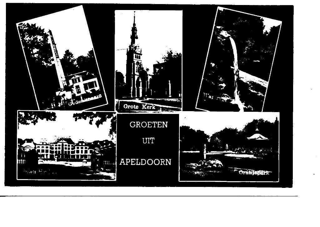 Apeldoorn. Ansichtkaart - Groeten uit Apeldoorn. **, Ophalen of Verzenden, 1960 tot 1980, Ongelopen, Gelderland