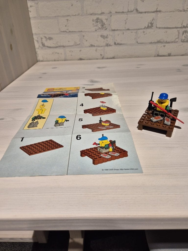 Lego 2537 Shell Promotion Set, Extreme Team Raft, Lego, Ophalen of Verzenden, Inclusief instructies, Zo goed als nieuw