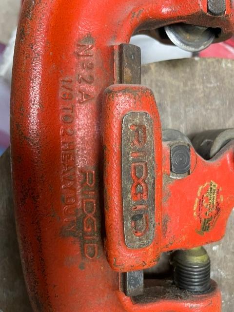 Pijpsnijder Rigid Heavy Duty, Doe-het-zelf en Verbouw, Gereedschap | Handgereedschap, Ophalen, Gebruikt