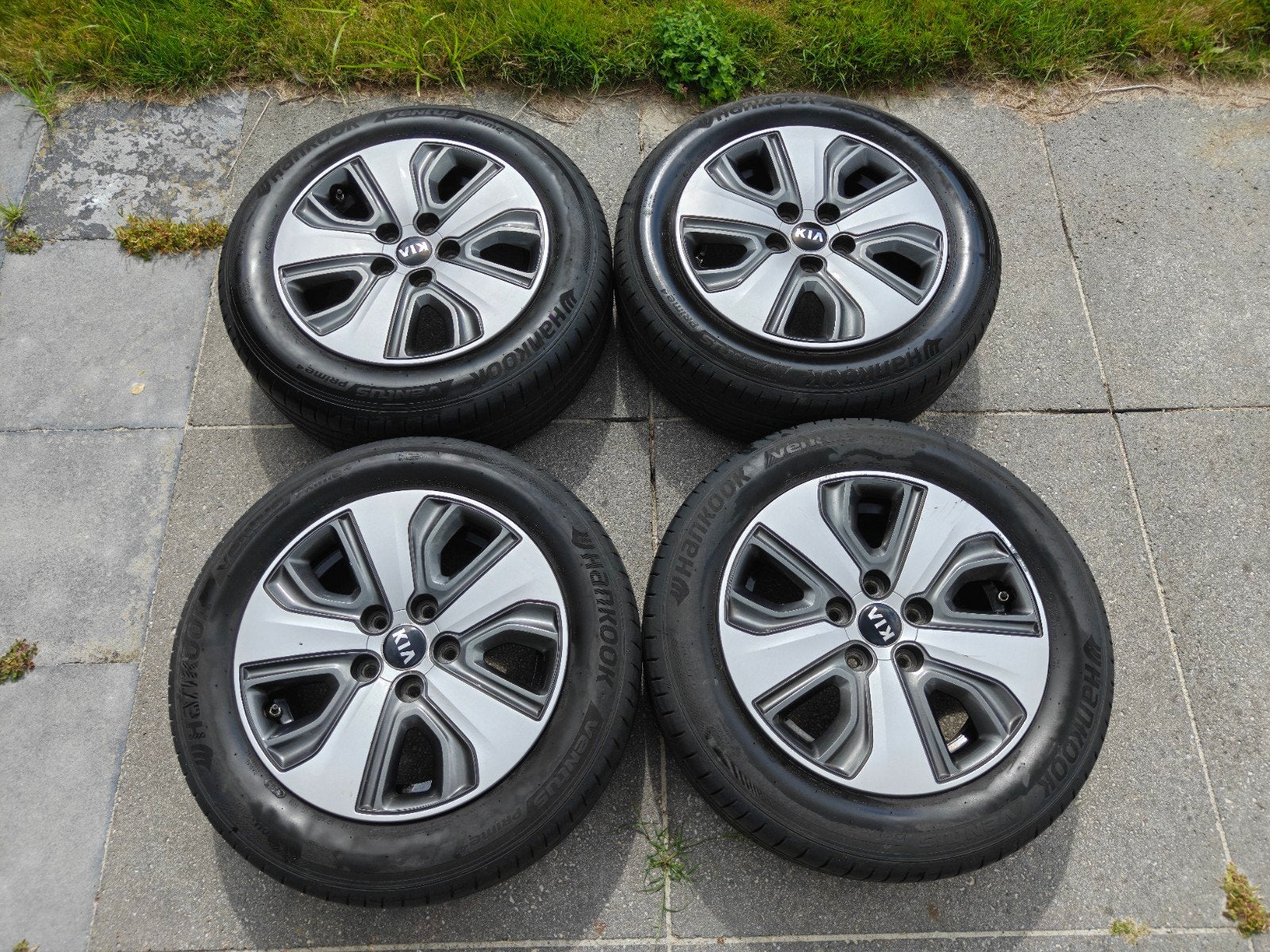 16" Kia Niro originele lichtmetalen velgen, Ophalen, Gebruikt, Velg(en), 16 inch